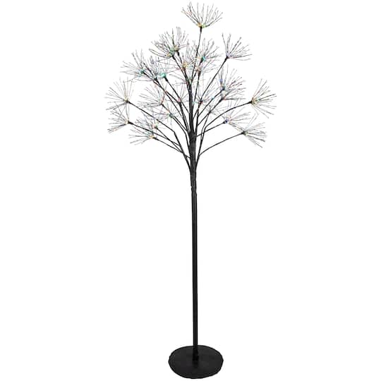 Northlight 5Ft Pre-Lit LED Lighted Christmas Fireworks Tree in Black | 5 ft | Michaels®